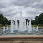 The fountain in Letchworth Garden City.